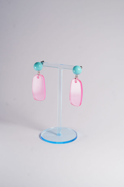 Lucky Ears Turquoise pink fluoreszierend