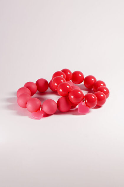 Lucky Bracelet - red pinkisch