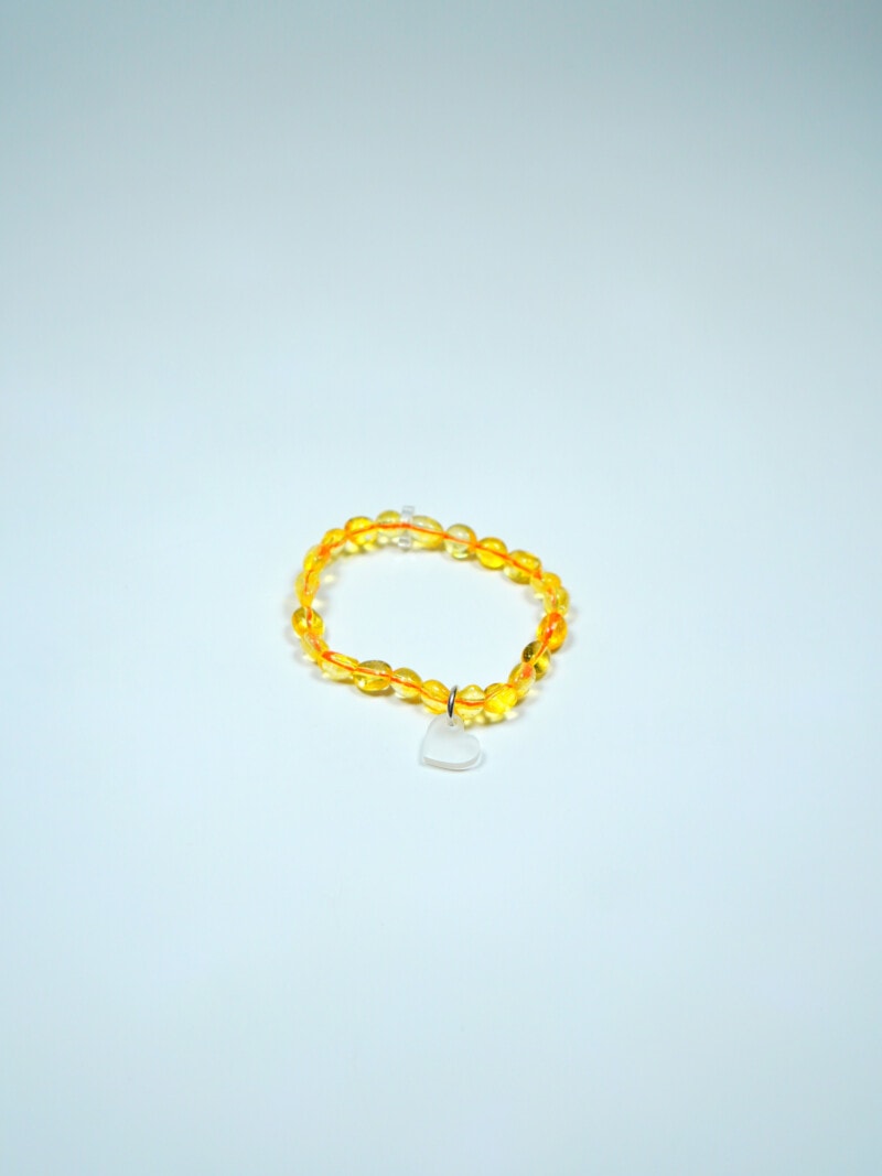 Lucky Bracelet - Citrin - Heart