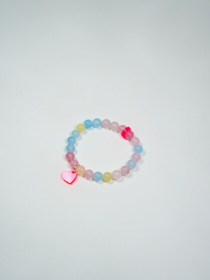 Lucky Bracelet - Jade Multicolor- Heart