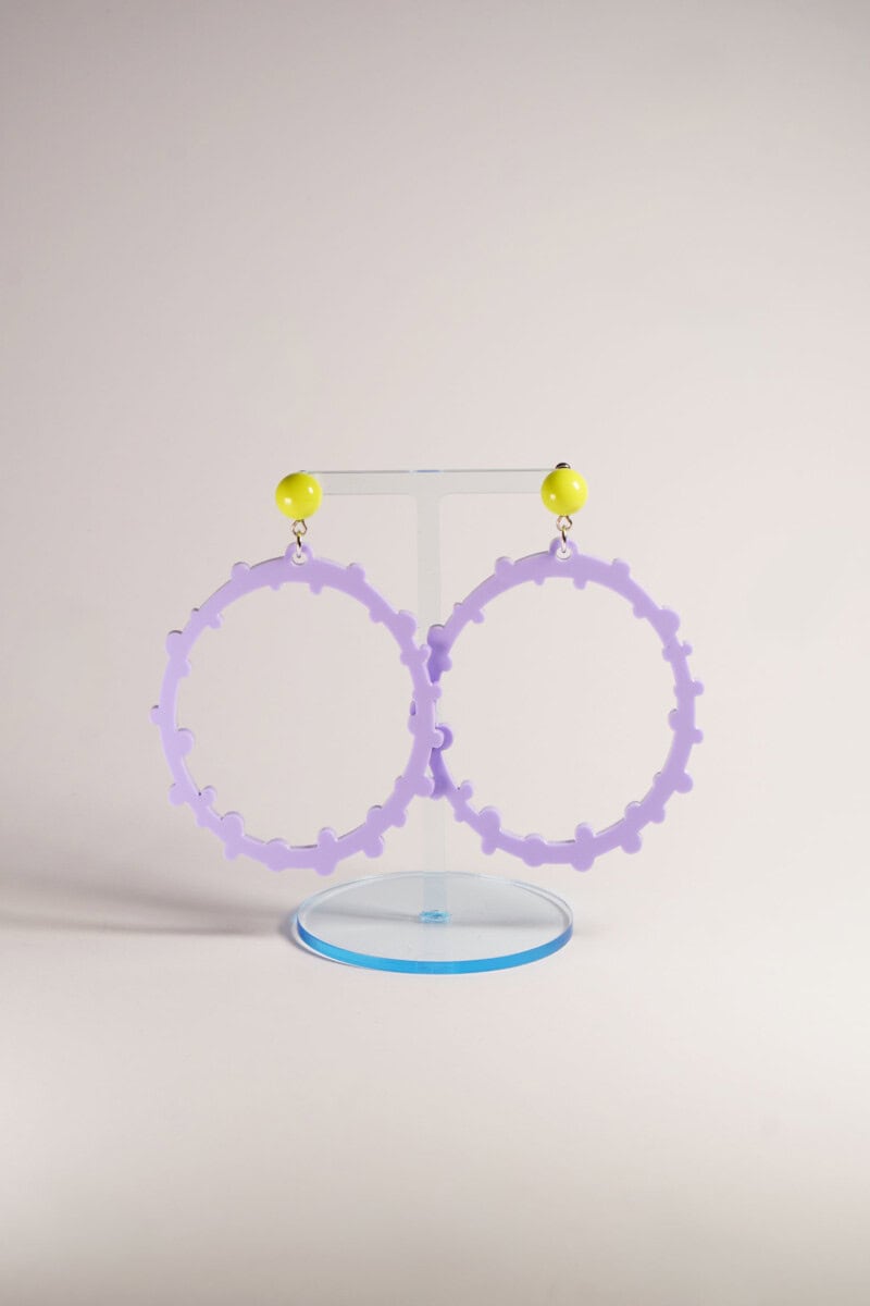 Lucky Ears - lemon - lilac pastell