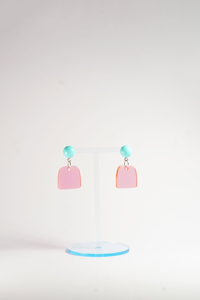 Lucky Ears - turquosie - raspberry fluoreszierend