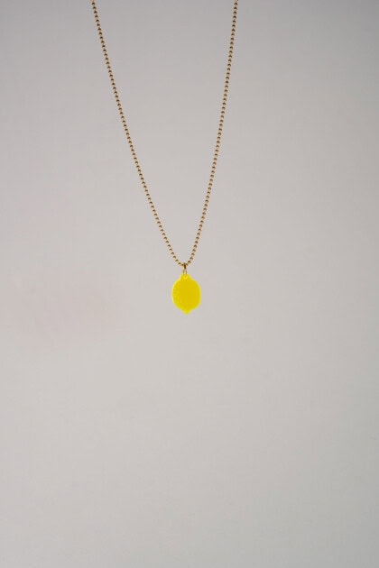 Lucky Necklace Zitrone